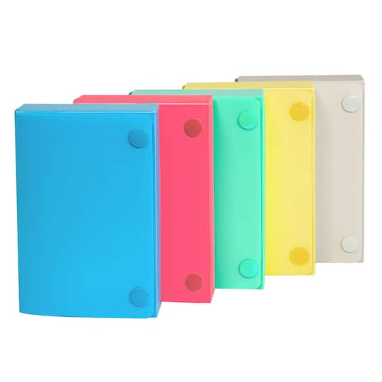 3 Packs: 24 ct. (72 total) Assorted C-Line&#xAE; 3&#x22; x 5&#x22; Index Card Cases